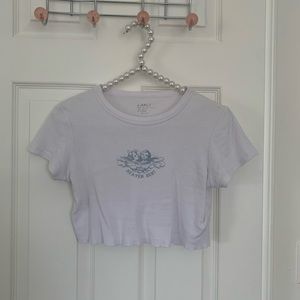 Brandy Melville heaven sent crop top